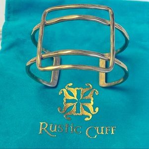 Rustic Cuff - Denise Square Cuff